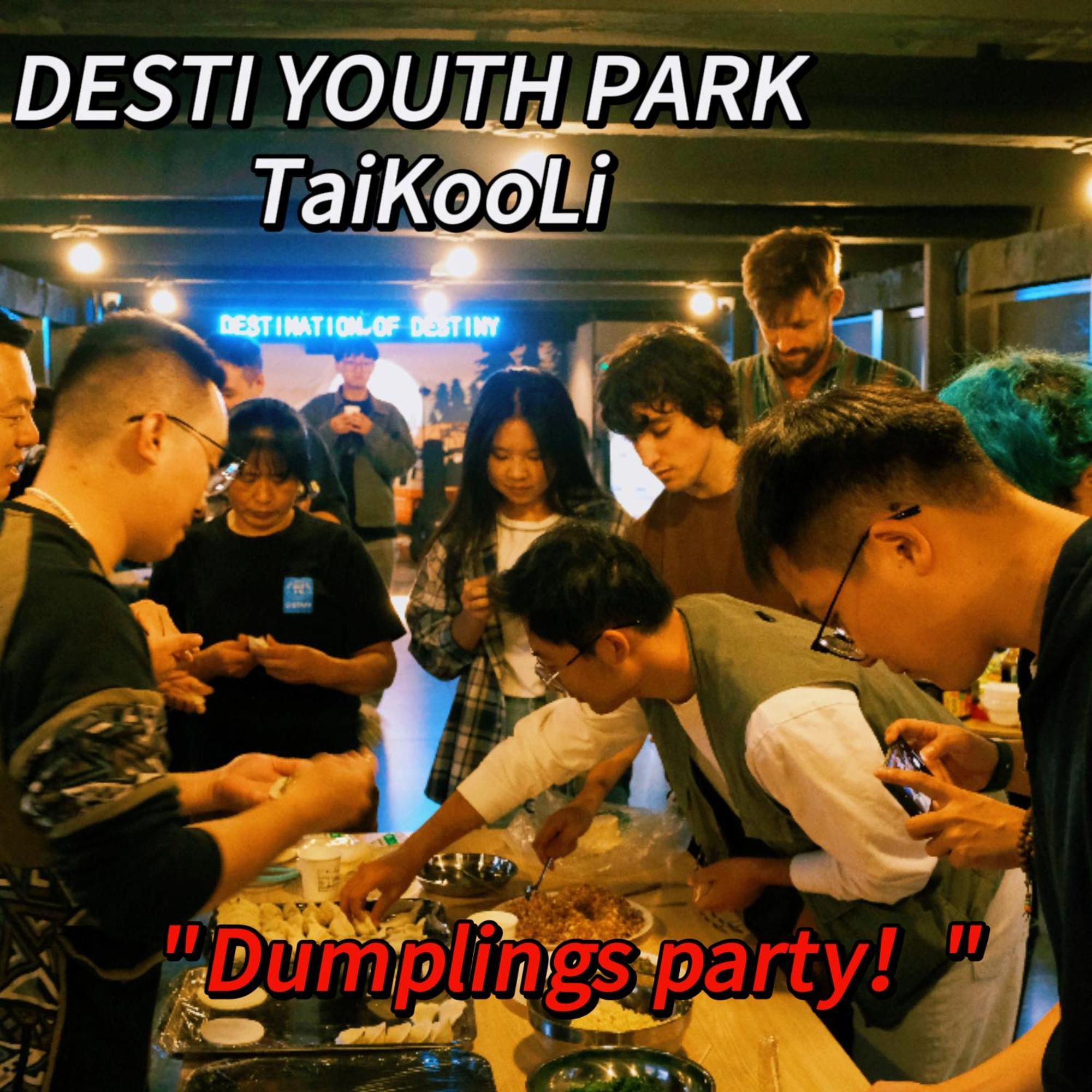 Chengdu Desti Youth Park Hostel Taikooli Екстериор снимка
